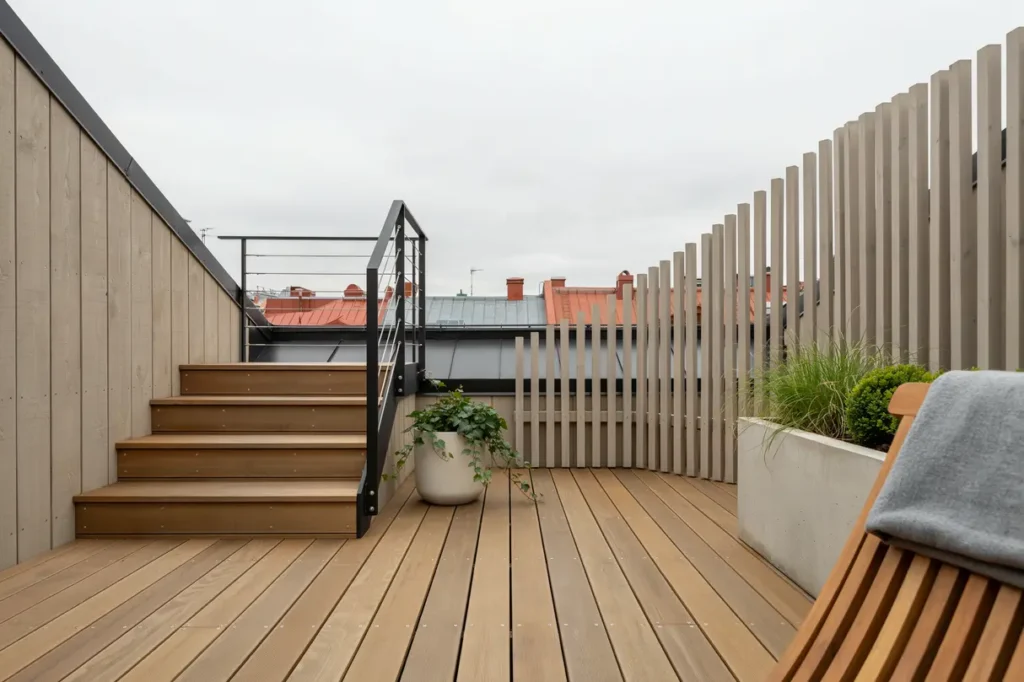 altanrenovering med spalj och trappa p s dermalm